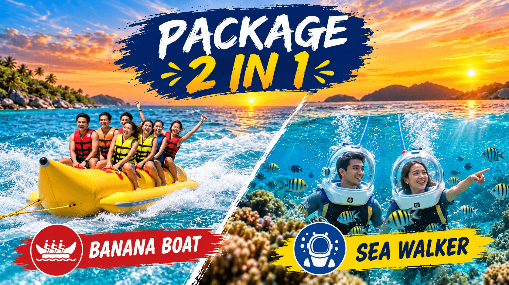 Banana Boat + Sea Walker